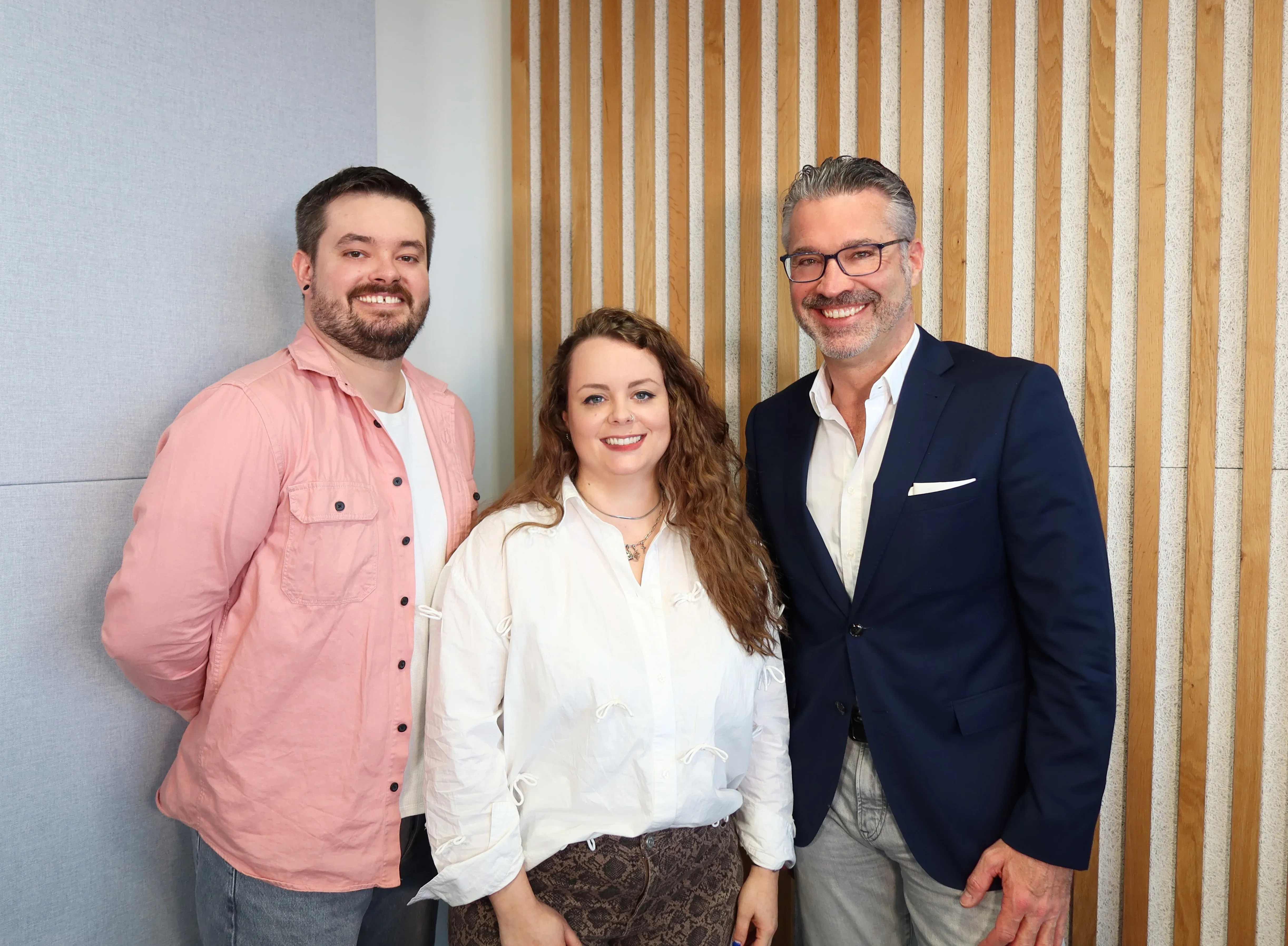 Kevin Schieber, Katharina Tschackert und Mirko Drenger