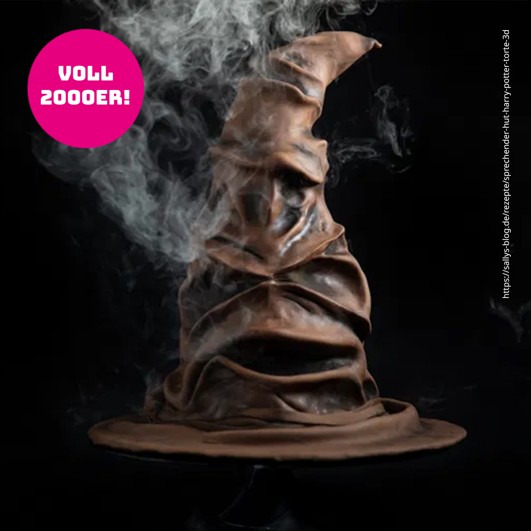 Voll2000er! Sprechender Hut