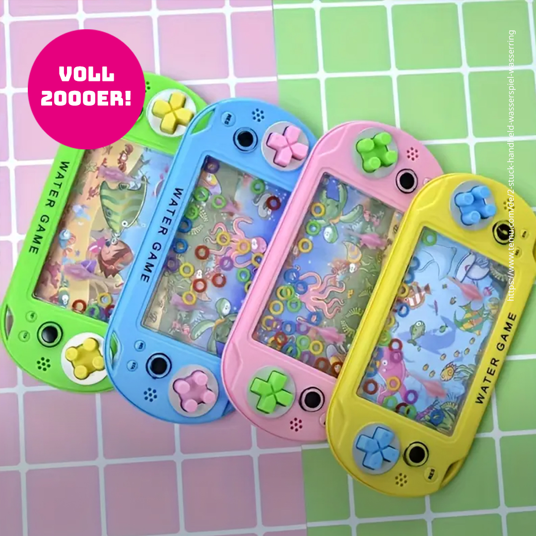 Voll2000er! Wasser-Ringspiel